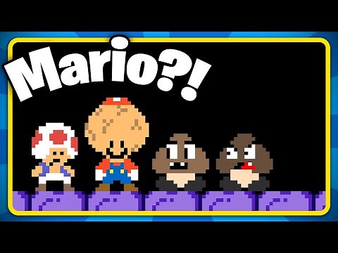 Mario, but big brain?! - BTG Reacts to funny Level UP videos!