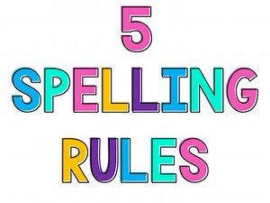 5 Spelling Rules Introduction Lesson and Slides