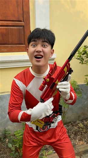 Đây là súng siêu nhân xanh #chungcui #shots