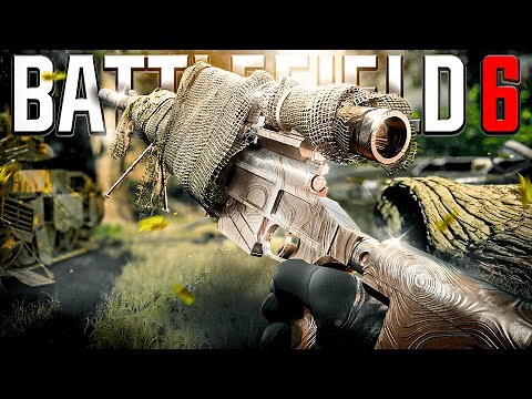 I Unlocked the SV-98 SNIPER in BATTLEFIELD 6 and it's AMAZING