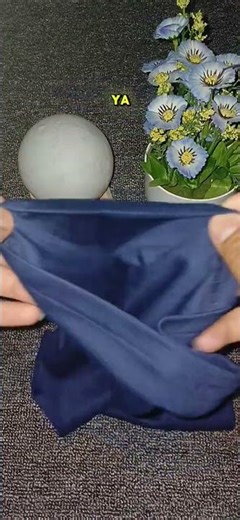 Masker Buff Bandana Biru Navy #shorts