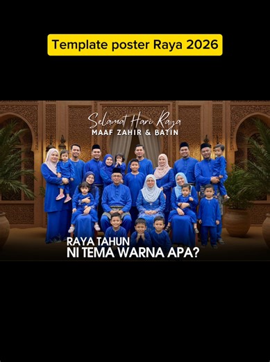 Ada 120 pilihan template boleh edit sendiri. Video tutorial disediakan sekali. #canva #raya #posterraya #templatecanva #templateraya