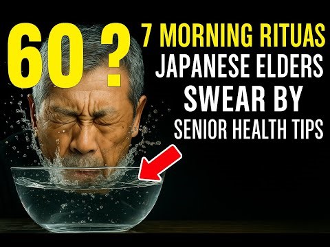 60? 7 Morning Rituals Japanese Elders SWEAR BY To Live Past 100! | Senior Health Tips