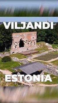 VILJANDI ESTONIA. Viljandi is a perfect blend of medieval charm and artistic flair. #estonia