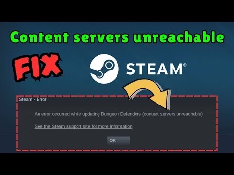 How to Fix Steam content server unreachable (2025)