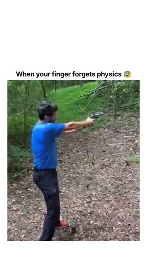 Explore World on Instagram: "The post demonstrates a key firearm safety protocol for beginners: loading only one round in large-caliber revolvers to mitigate accidental double-fires caused by recoil, where the shooter's instinctive grip pulls the reset trigger. In the 14-second video, a novice shooter in a wooded setting fires a revolver, experiences severe muzzle rise, and unintentionally discharges a second round, highlighting the dangers of underestimating .357 Magnum or similar calibers' tor