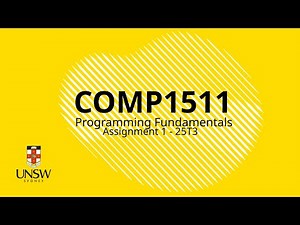 COMP(1511|1911) 25T3 Assignment 1 Overview