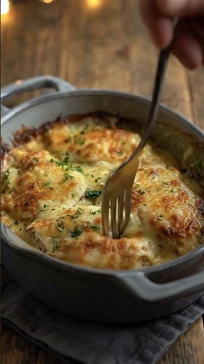 Creamy Cheesy Baked Chicken (Short Recipe Article)