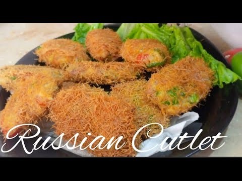 Russian chicken kabab | Russian cutlet easy recipe| How to make perfect russian kabab |by shumaila