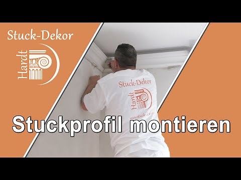 Montage Stuckleisten - Stuckprofile fachgerecht anbringen