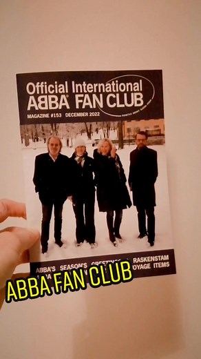 By the Official International ABBA Fan Club ❤️ #abba #abbavoyage #abbamusic #abbaalbum #abbathereunion #agnethafältskog #agnetha #annifridlyngstad #annifrid #björnulvaeus #bennyandersson #70s #70sicon #abbafan #abbafans #abbafanclub #abbainternationalfanclub