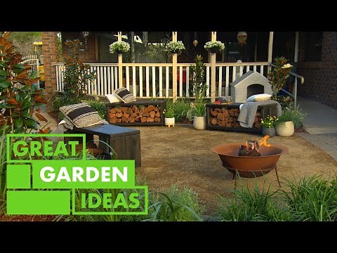This Backyard Garden & DIY Shed Makeover Will Make You Smile | GARDEN | Great Home Ideas