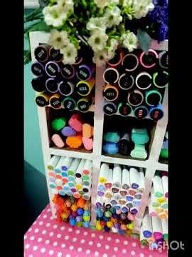 #shorts study table makeover #shorts #crafts table #decor ideas #organizing study table #declutter