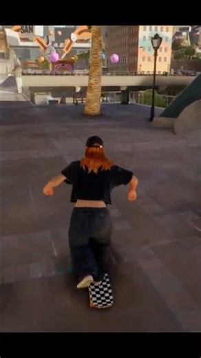 Crazy hippy jump mid-air catch #easkate #skate4