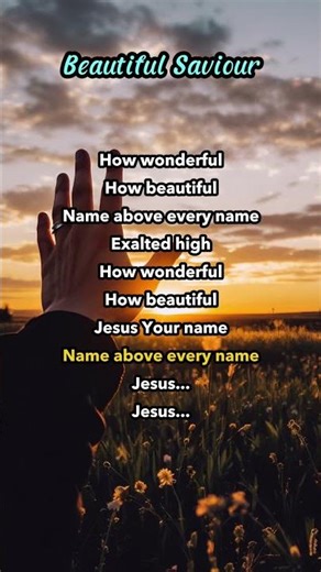 (New) ✨🎶 “Beautiful Saviour” – A Heartfelt Worship Moment! 🙌💖 #hopeful #love #faith #worship