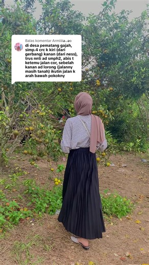 Membalas @Armiiii◕ᴗ◕✿ ini yg nanya lokasi nya dimana✨#jambipride #wisatajambi #kebunjeruk #muarojambi