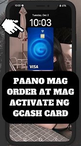 Paano mag order ng Gcash visa card at paano ito i-link sa ating gcash account? 😱 #gcashcard #visacard #foryou #everyone #highlights | Baks Tv Tutorial