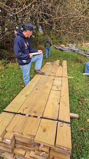 Lumber sold at Auction with Wachter Auctions & Associates i #fyp #auction #lumber | Country Road Bidding