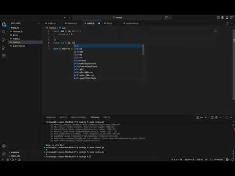 Different type of import and export using commonjs (Nodejs)