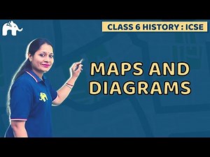 Maps and Diagrams Class 6 SST ICSE | Selina Chapter 1 | Geography