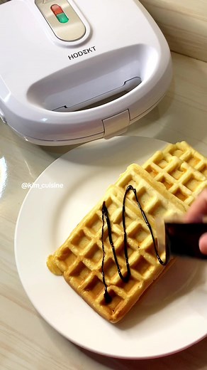 Delicious Waffle Recipe with Pancake Mix | Kim Cuisine