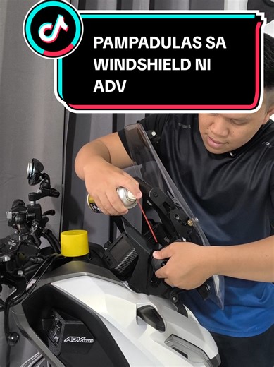 Degrease oil, pampadulas #motorcycle #adv160 #maintenance #motorcyclemaintenance #motorcyclesoftiktok