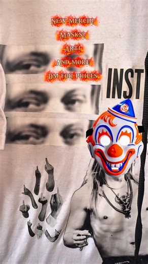 Daeg Faerch on Instagram: "DeeEm Me to get you and yours the beta last minute Christmas gifts Very limited amount of shirts Masks a little less limited Art is all one of one You can also hit me for beats and features and a few other things 🙃"