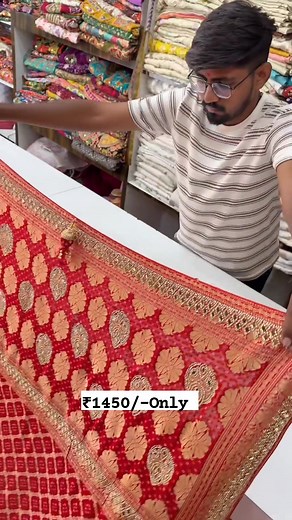 42K views · 260 reactions | Order now wattsapp no 9589867287 #bandesaree #gajisilkbandhani #islature #gajisilksaree #handworksaree #LuxurySaree #fashionsaree #luxury #Legislature #Gajiyabaad | Samreen Munshi | Facebook