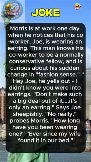 Morris is at work one day #anecdote #joke #joketime