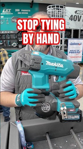 Faster and Easier Rebar | Makita 16g Rebar Tie
