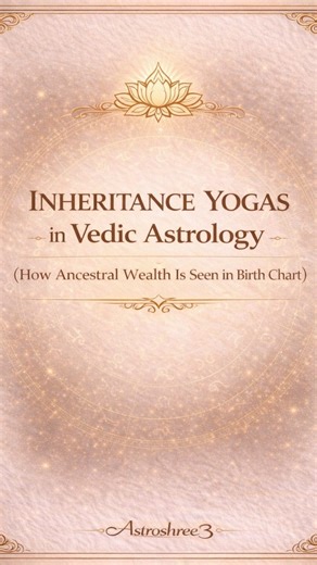 SHREE | NUMEROLOGY | ASTROLOGY ✨ on Instagram: "Follow & dm me for personal reading and guidance 🙏 @astroshree3 1. Strong 8th House / 8th Lord Shows inheritance, ancestral wealth, insurance, or sudden gains. Strength decides whether wealth is smooth or comes with disputes. 2. 8th Lord Connected to 2nd House / 2nd Lord Direct link between inheritance (8th) and family wealth (2nd). Strong indicator of financial gain through inheritance. 3. 8th Lord Connected to 4th House Inheritance of land, hous