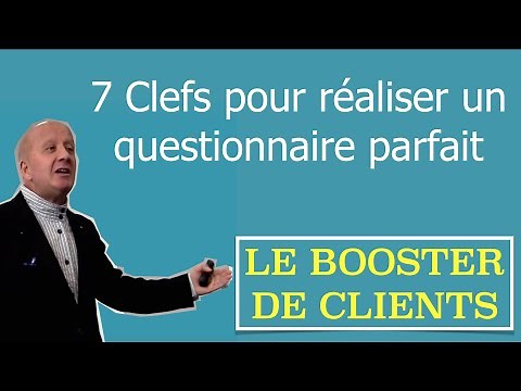 7 keys to creating the perfect questionnaire