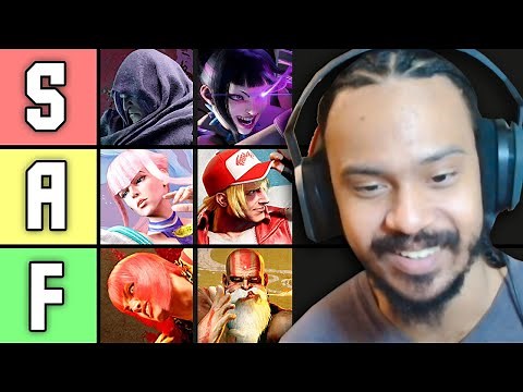 The FIRST Street Fighter 6 Tier List of 2025