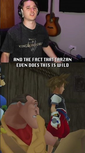 🔑 How did Tarzan, Sora, etc., let THIS slide from Clayton? #kingdomhearts #gaming