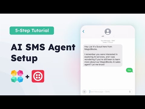 Stop Blasting. Start Closing: AI SMS Agent with Twilio [No Code]