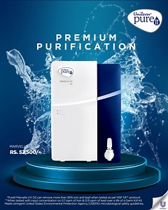 Pureit Marvella UV G2, a fully automated water purifier with a 4-stage purification process, helps to maintain your well-being with every sip. #PureitSrilanka #SaferThanBoiledWater | Pureit Sri Lanka