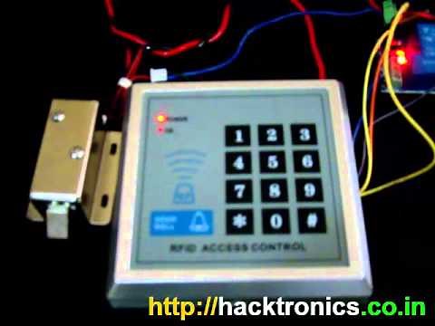 RFID Door Lock Access Control System Demo