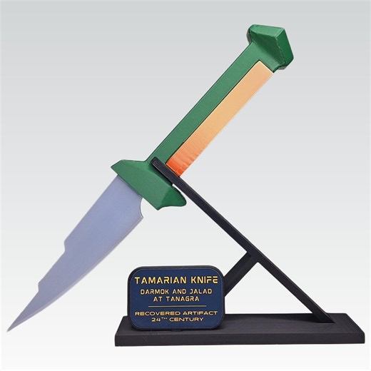 Tamarian Replica | Star Trek Darmok Episode Prop | Captain Picard & Captain Dathon | Darmok and Jalad at Tanagra - Etsy