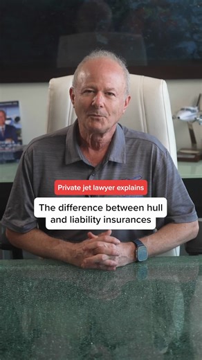 The right aviation insurance can be your financial lifesaver. 🛩️Know crucial differences between hull and liability insurance to protect your assets and avoid costly mishaps. Don't wait until it's too late! This is not legal advice. No attorney-client relationship is established as a result of this video or comments made therein. #LapayowkerJetCounsel #Lawyer #AviationAttorney #AircraftTransactions #PrivateJet