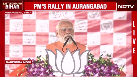 Bihar Does Not Want 'Katta Sarkar': PM Modi At Aurangabad Poll Rally
