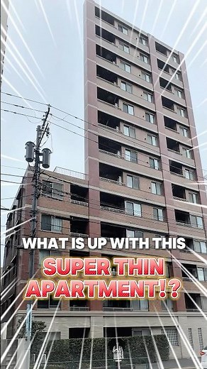 [Fully booked] The rooms in this super-thin apartment in Tokyo are amazing!!