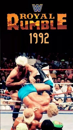 Ric Flair Wins Royal Rumble 1992 | #wwe #raw #netflix #nxt #smackdown #tna #aew #wcw #royalrumble