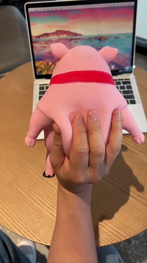 The pink pig is so cute, it is stress-relieving and fun, you can pinch it at will, and children can't put it down#decompressiontoys #netredpig #educationaltoys#newanduniquetoys #gift