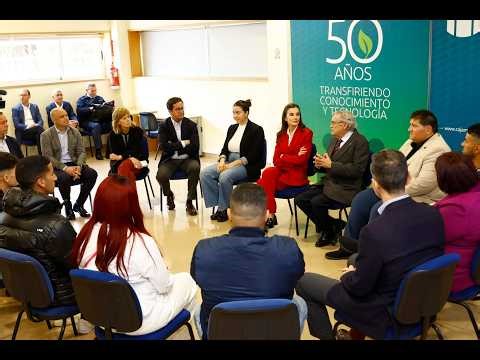 Her Majesty the Queen visits the Cajamar Experimental Station for intensive agriculture “Las Palm...