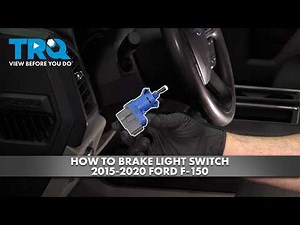 How to Replace Brake Light Switch 2015-2020 Ford F-150