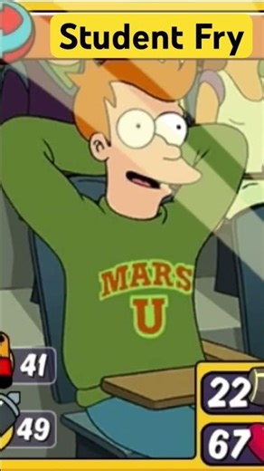 Animation Throwdown Student Fry