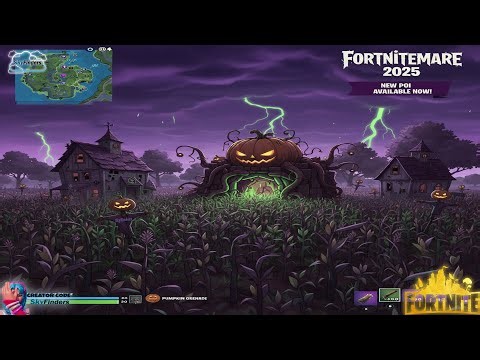 🎃 FORTNITE NIGHTMARES 2025: NEW MAP & ALL 3 BOSS LOCATIONS REVEALED!