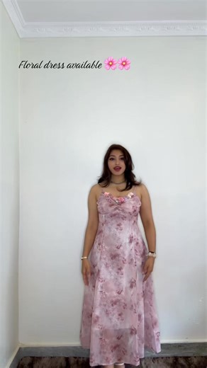 Long floral dremy dress available 🌸🌸 Color: pink,lavender and mint green Size: M,L,XL Delivery all over Nepal DM order or WhatsApp 9823061482 #floraldress #womensdress #dressforwomen #dressnepal #onepiece