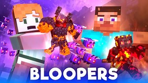 Take Back The End: BLOOPERS – Alex and Steve Adventures (Minecraft Animation)
