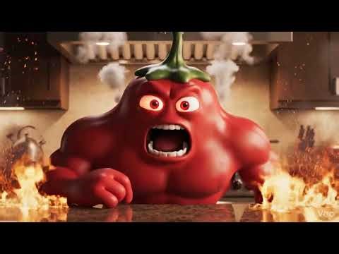 Angry Chili 🔥🌶️”“Spicy Chaos! 🌶️🔥”“Too Hot to Handle 🔥”“Crazy Chili 😱🌶️”“Chili Gone Wild 🔥